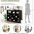 Black Shoe Sideboard With 24 , Sleek For Bedroom Living Room Cabinet, Home Use-233041920