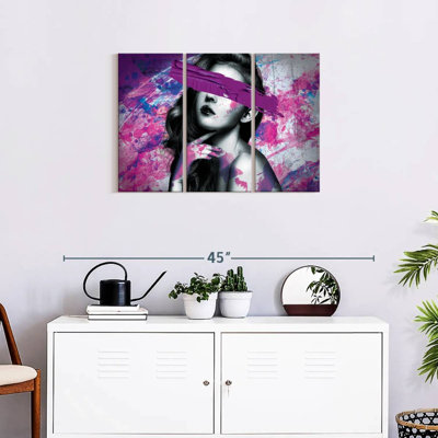 Reproduction d'art sur toile 3 pièces