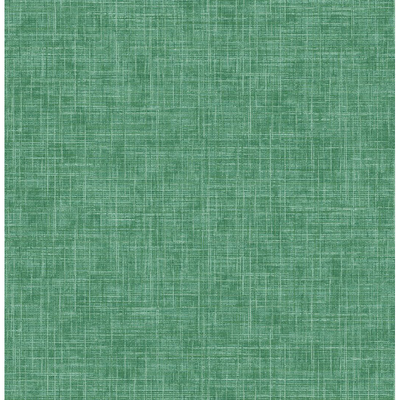 Rouleau de papier peint imprimé L 33 pi x l 20,5 po Amara Linen, Vert