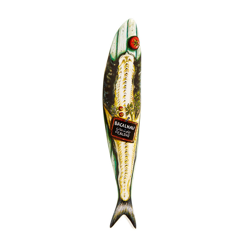 Sardine Handmade Coastal Nautical & Beach Wall Decor on Earthenware