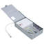 10 watts à DEL, coupe-feu à fil plat, 4 pouces, fil direct, coupe-feu, forme ronde, finition blanche, sélectionnable, 120-277 volts, intensité variable, 0-10V