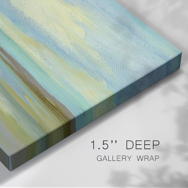 Toile tendue avec galerie Drifting, H 32 po x l 48 po