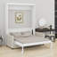 Lit escamotable mural Murphy avec coussin-1203337572