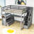 Kids Loft Bed with Drawers-1867887326-1867887297