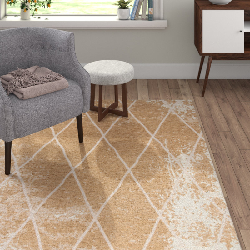 Fine Abstract Area Rug, Rectangle 140 x 200cm
