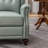 Almantas 31" Wide Genuine Leather Wing Chair Recliner-1620074110