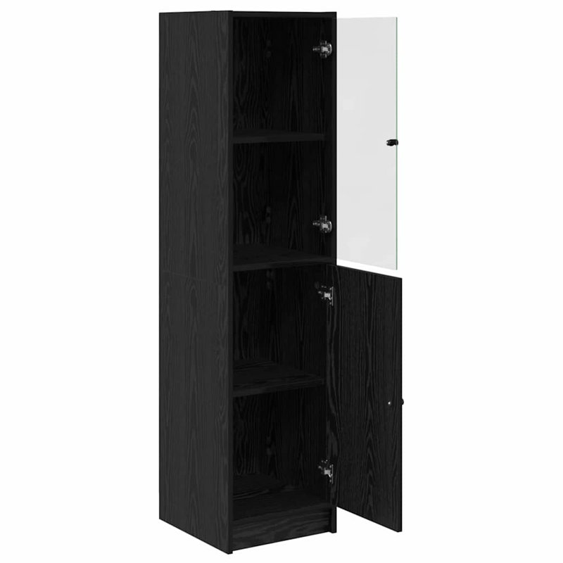 35cm Sideboard, Black Oak