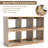 Effrem Chicken Nesting Boxes, Compartment Nest Box Wall Mount for Chickens, Easy Egg Collection-148017062