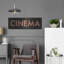 «Cinéma Marquee» par James Wiens, art mural en métal-389499987