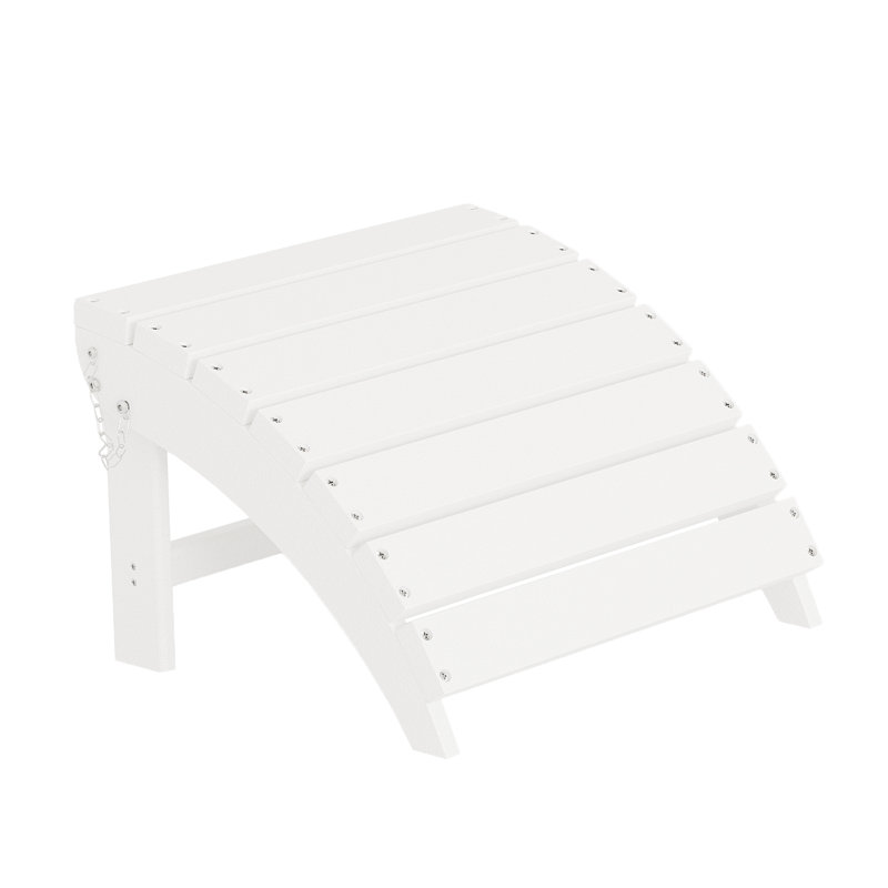 Repose-pieds Adirondack, Blanc