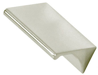 Finger Pull, 3/4", Polished Nickel