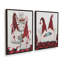 Cozy Gnome Compations, ensemble de 2 impressions sur toile-827387433-827387611-827387593
