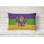 Coussin intérieur / extérieur Mardi Gras Mask