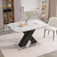 Table de salle à manger extensible carrée (table seulement)-936358336-936358339