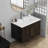 Wall-Mounted Bathroom Vanity With Sink Combo-1045228470-1045228469