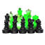 MegaChess 25 Giant Plastic Chess Set with Day Time Pieces-49309894