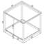 Ensemble de tables basses 2 pièces Nickel