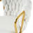 Rukija Upholstered Gold Plated Barstools-957667350