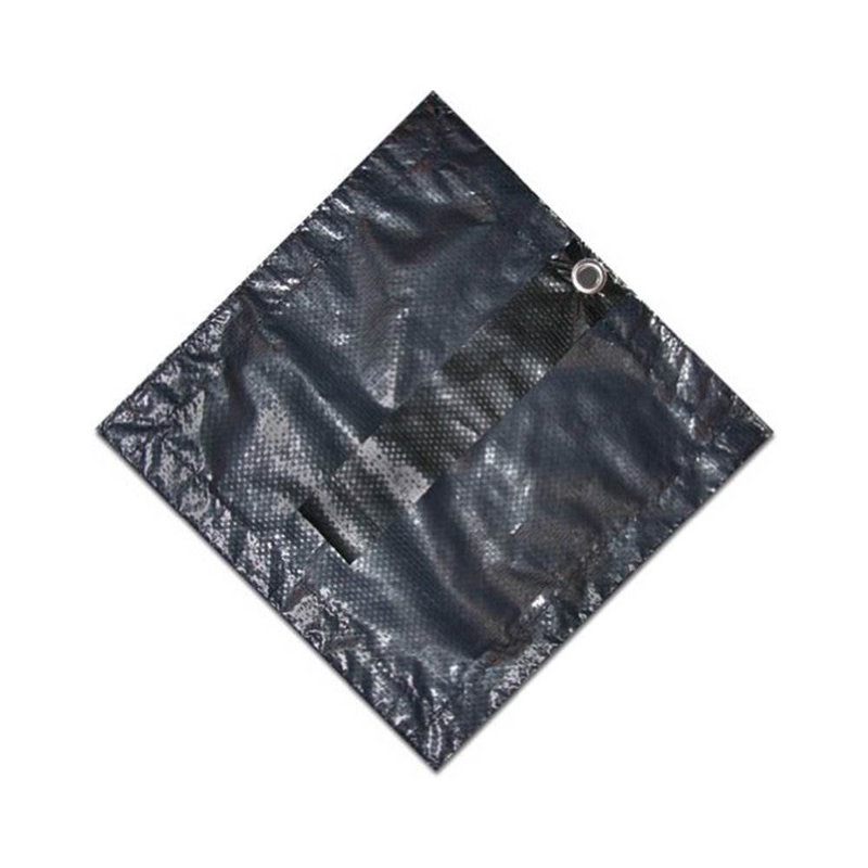Couverture ovale pour piscine d'hiver