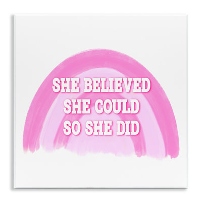 «Believed She pourrait», art mural sur bois par Amber Clarkson