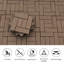 Ensemble de tuiles de terrasse en bois et en plastique composite de 20 pièces-113943783