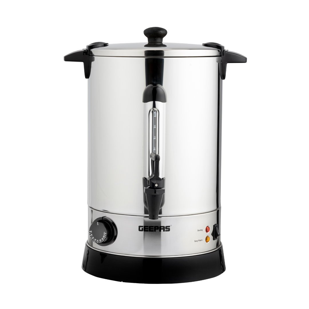 15L Electric Catering Urn, 1650W Instant Hot Water Boiler Dispenser