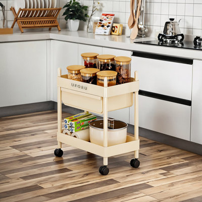 54cm H x 41.5cm W Utility Cart with Wheels