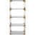 Transparent / laiton bronze est en rupture de stock