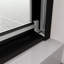Contournement de porte de douche, 56 à 60 po x 58 po, verre trempé de 1/4 po, finition noir mat, système de coulissement en douceur Nano Easy Clean, système de nettoyage de salle de bain,-120912353