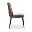 Chaise d'appoint rembourrée en cuir Welles-141701522