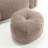 Soft Bean Bag Chair with High Resilient Foam,Comfortable Square Lazy Sofa with Footstool-929449437