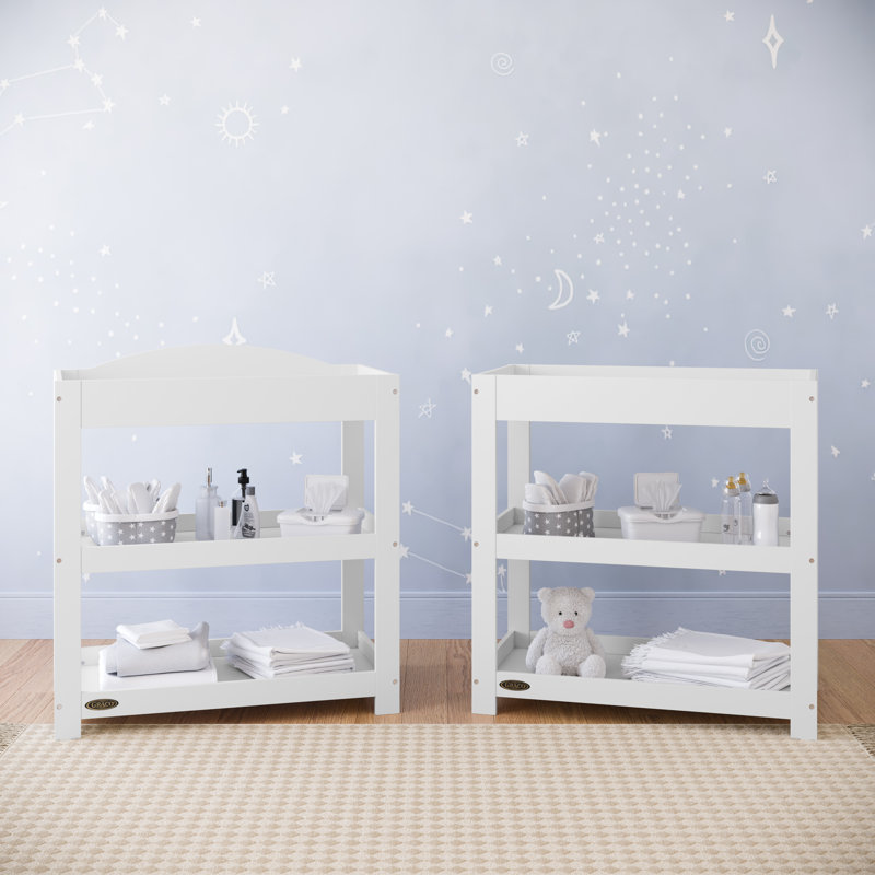 Graco Customizable Changing Table with Pad, White