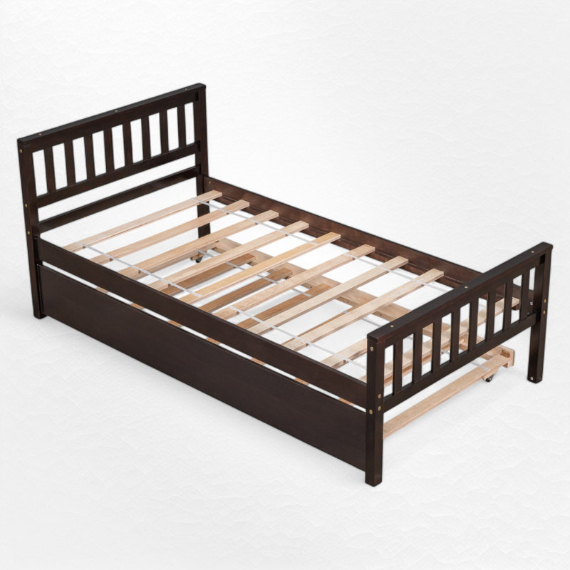 Boca Slat Bed, Espresso