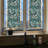 Abstract Non-Wall Damaging Window Decal-440518477