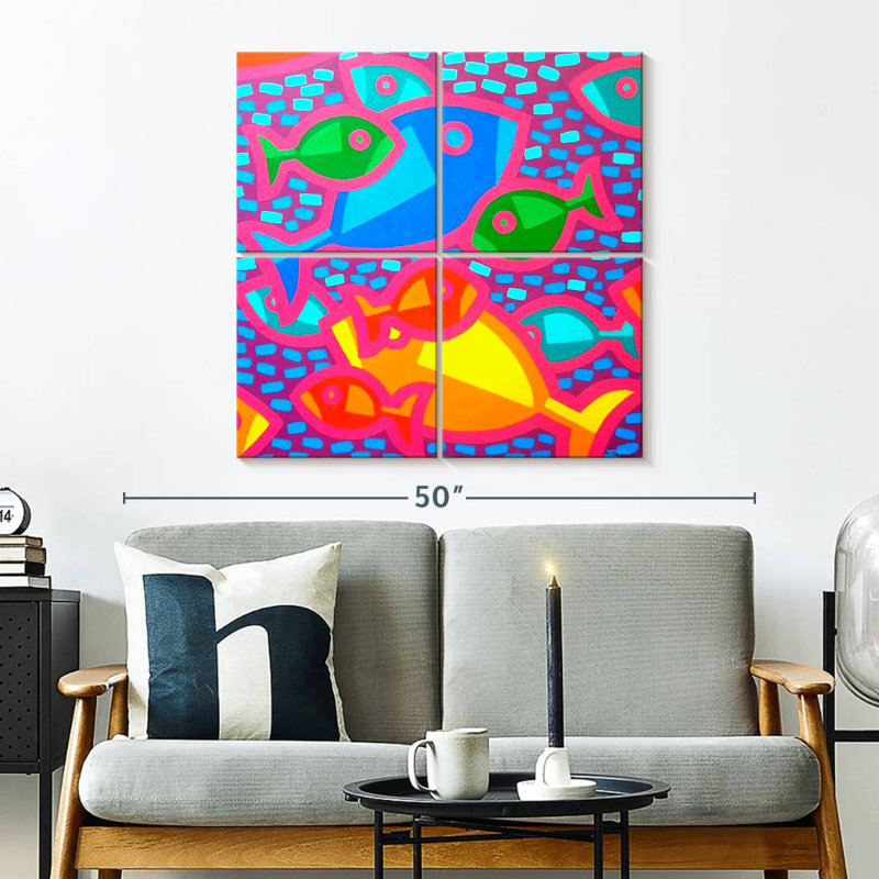 Brampt Funky Fish, 32" H x 32" W