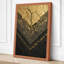 Golden Divide Industrial - Wrapped Canvas-1892904672-1892904675