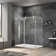 68'' W 78'' H Frameless Rectangle Shower Enclosure