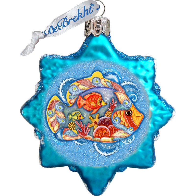 Ensemble de 3 pièces sous l’ensemble d’ornement en forme de fêtes de mer