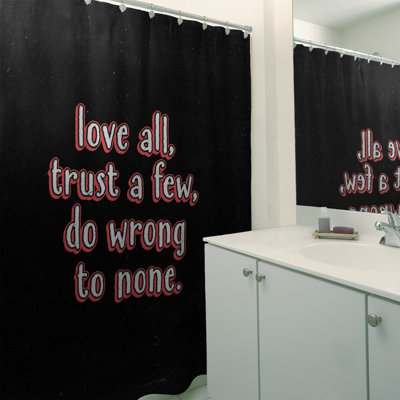 Shower Curtain with Liner Included