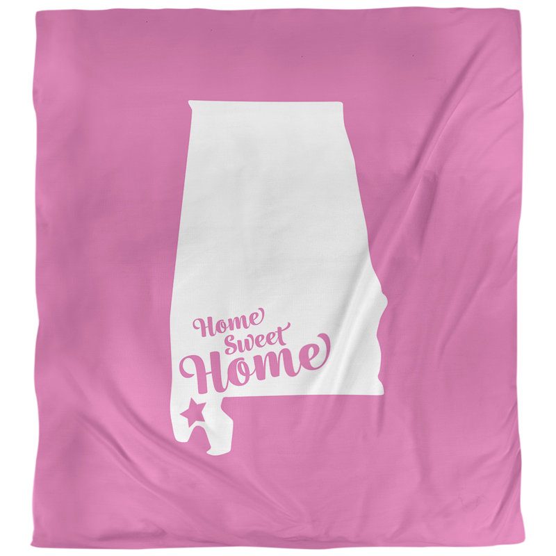 Housse de couette à la maison Mobile, Rose, Housse de couette simple TG