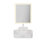 Pure Tri Tone LED Makeup Mirror With Vanity Removable Storage Organizer, Touch Sensor Switch
