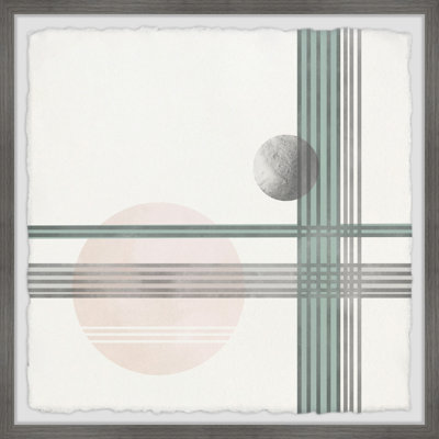 Union and Intersection 1 Piece Single Picture Frame Painting