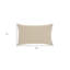 Coussin lombaire à deux tons