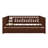 Wood Daybed With Trundle And Fence Guardrails-1255927856