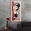  «Shapely Corsets» par Erin Clark, art mural en verre acrylique, 24 po x 48 po-1828199809