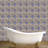 Abstract Non-Wall Damaging Tile Decal