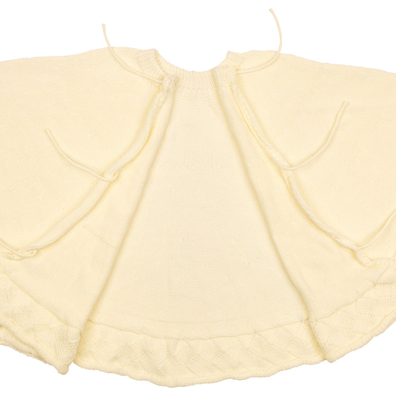 Knitted Sweater Tree Skirt With Braided Border - 60" - Cream