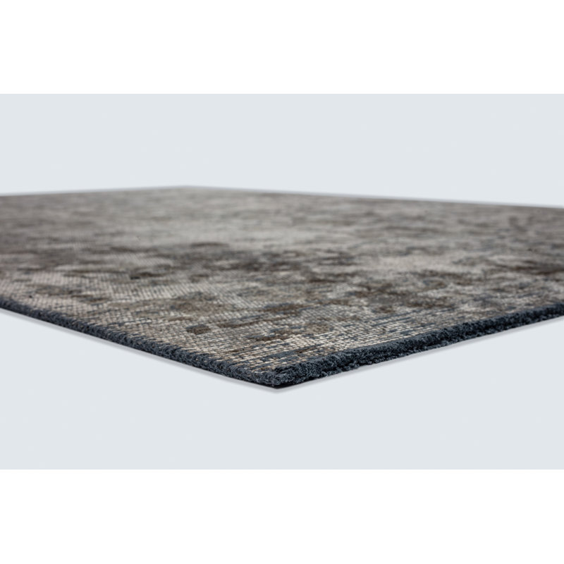 Tapis oriental gris / noir Rapture, Rectangle 7 pi 10 po x 11 pi 2 po