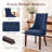 Parsons Upholstered Dining Chair Tufted  Soild Wood Side Chair-312710358