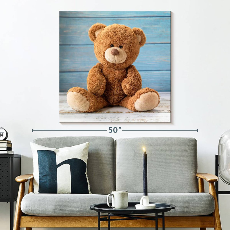 Ashelle Teddy Bear, 33" H x 33" W